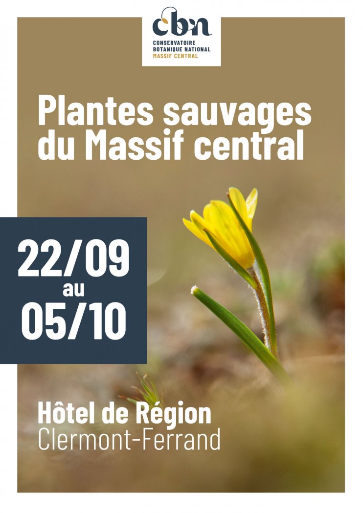 Expo photo "Plantes sauvages du Massif central"