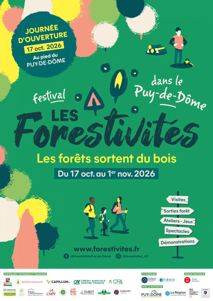 Festival "Les Forestivités" dans le Puy-de-Dôme