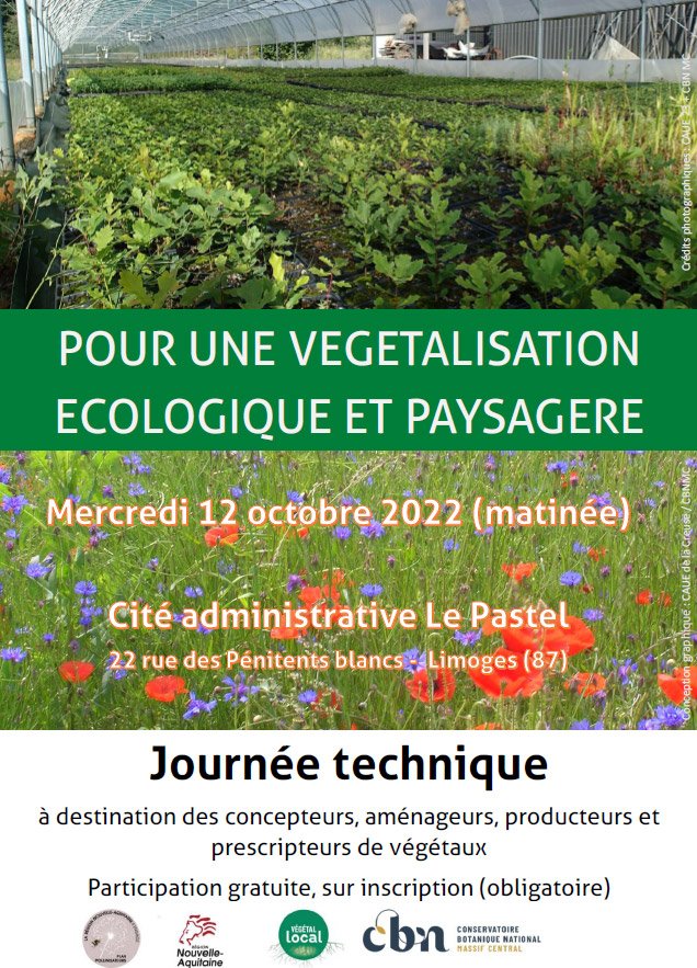 Une journée technique « Pour une végétalisation écologique et paysagère »