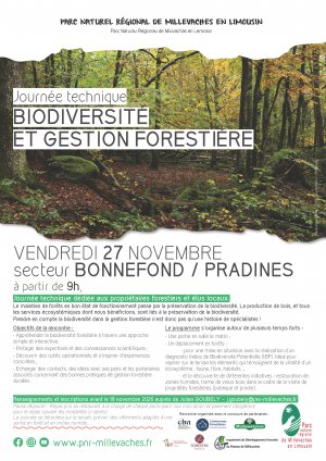 Journée technique "Biodiversité et Gestion forestière"