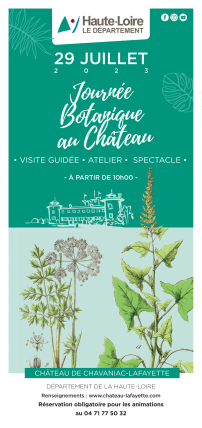 Voyage botanique sur les terres de Lafayette - Journée botanique au Château