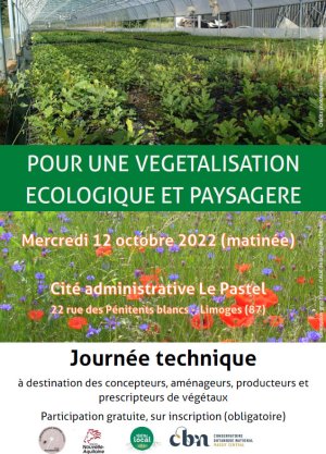 Une journée technique « Pour une végétalisation écologique et paysagère »